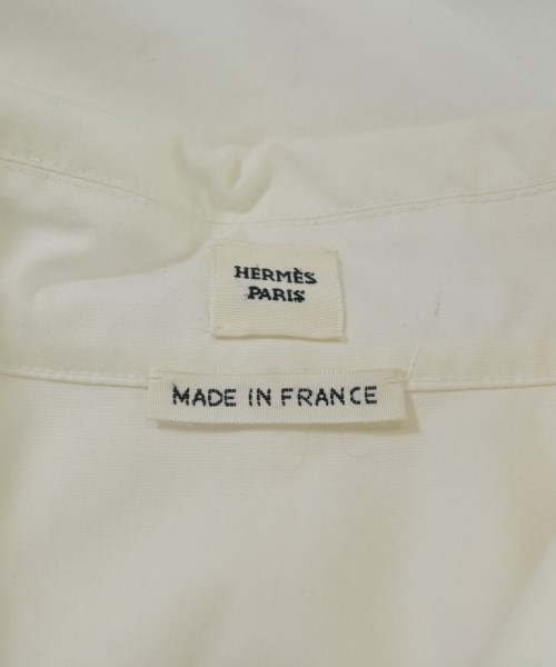 HERMES（エルメス）ブラウス 白 サイズ:38(S位) レディース/2200647169025