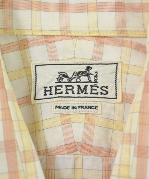 HERMES（エルメス）ドレスシャツ 白 サイズ:41(XL位) メンズ/2200647253038