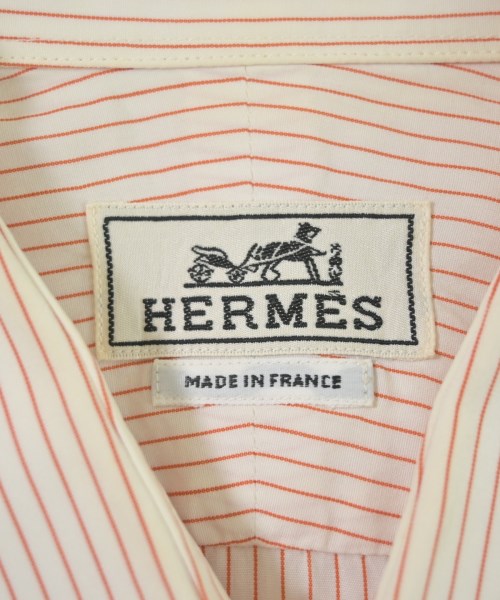 HERMES（エルメス）ドレスシャツ ピンク サイズ:41(XL位) メンズ/2200647253052