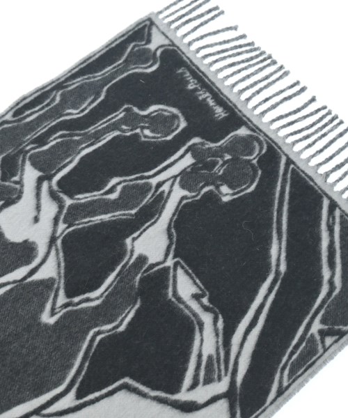 HERMES（エルメス）マフラー 黒 サイズ:- レディース/2200648900023