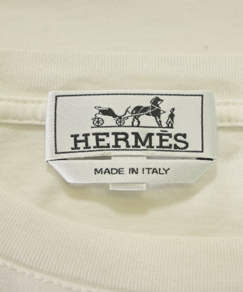 HERMES（エルメス）Tシャツ・カットソー 白 サイズ:XL メンズ/2200649005017