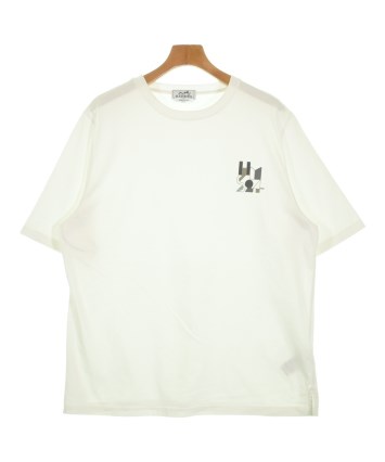 HERMES（エルメス）Tシャツ・カットソー 白 サイズ:XL メンズ