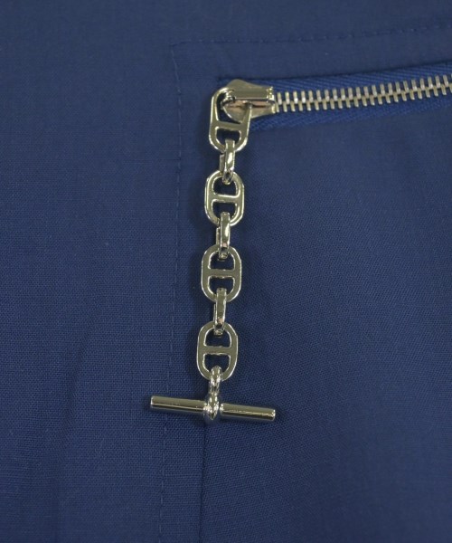 HERMES（エルメス）ひざ丈スカート 紺 サイズ:34(XXS位) レディース/2200649005024