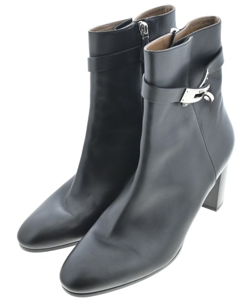 HERMES(エルメス)ブーツ 黒 サイズ:EU40(26.5cm位)/2200637899611