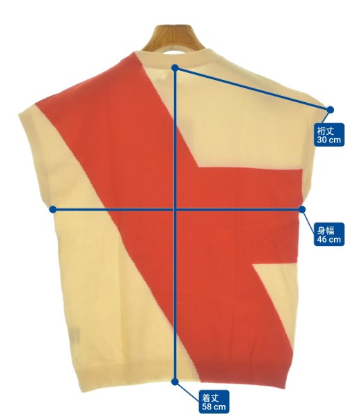 HERMES（エルメス）ベスト ベージュ サイズ:36(S位) レディース/2200649238057