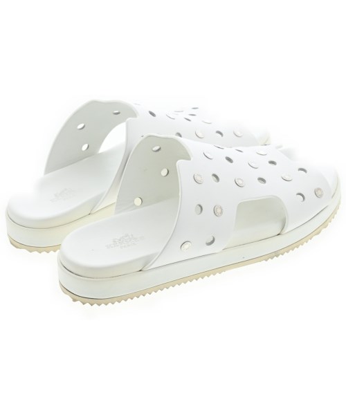 HERMES（エルメス）サンダル 白 サイズ:36 1/2(23cm位) レディース/2200649238095