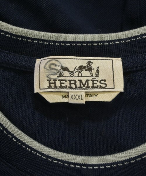HERMES（エルメス）Tシャツ・カットソー 紺 サイズ:XXXL メンズ/2200649815012