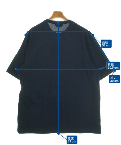 HERMES（エルメス）Tシャツ・カットソー 紺 サイズ:XXXL メンズ/2200649815012