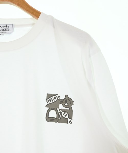 HERMES（エルメス）Tシャツ・カットソー 白 サイズ:XXL メンズ/2200649815029
