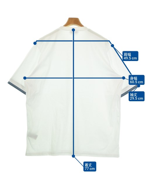 HERMES（エルメス）Tシャツ・カットソー 白 サイズ:XXL メンズ/2200649815043