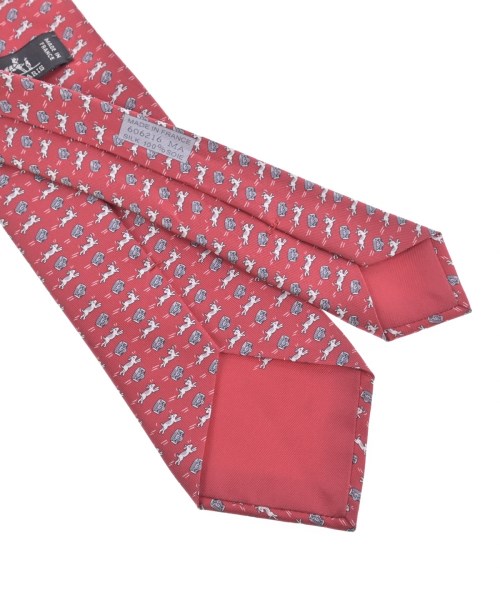 HERMES（エルメス）ネクタイ 赤 サイズ:- メンズ/2200649815067