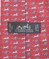 HERMES（エルメス）ネクタイ 赤 サイズ:- メンズ/2200649815067