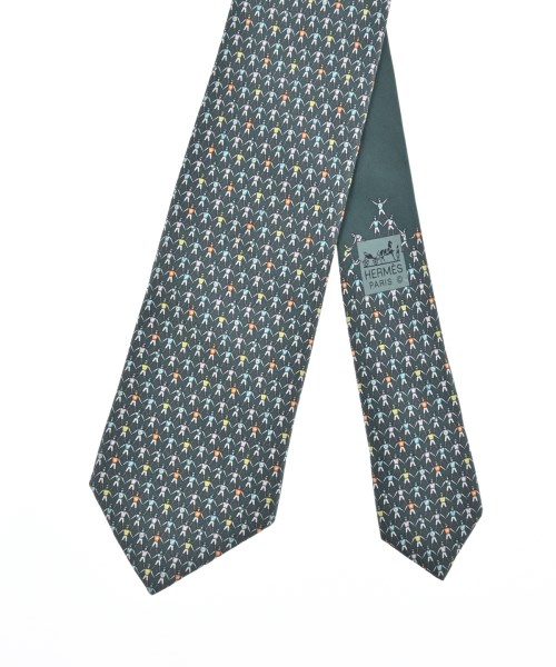 HERMES（エルメス）ネクタイ 緑 サイズ:- メンズ/2200649815074