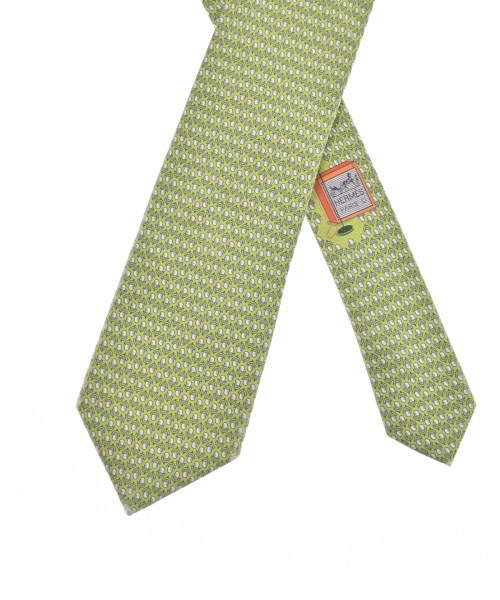HERMES（エルメス）ネクタイ 緑 サイズ:- メンズ/2200649815098