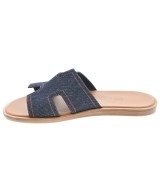 HERMES（エルメス）サンダル 紺 サイズ:EU41(26cm位) メンズ/2200649815104