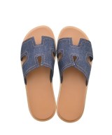 HERMES（エルメス）サンダル 紺 サイズ:EU41(26cm位) メンズ/2200649815104