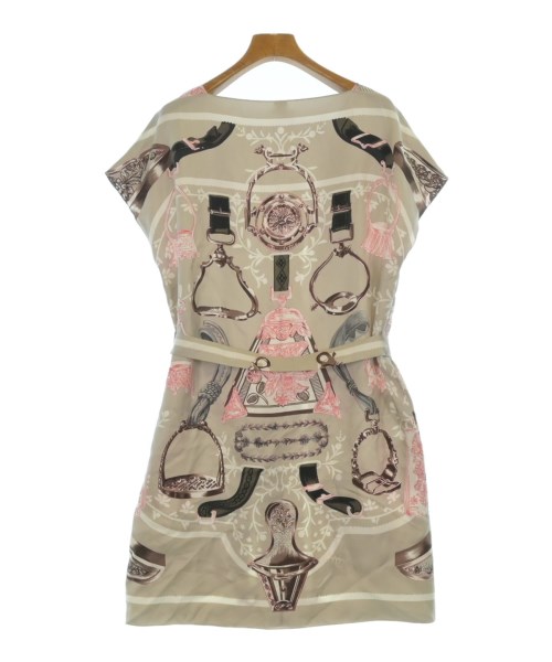 HERMES（エルメス）ブラウス ベージュ サイズ:38(S位) レディース/2200641595240