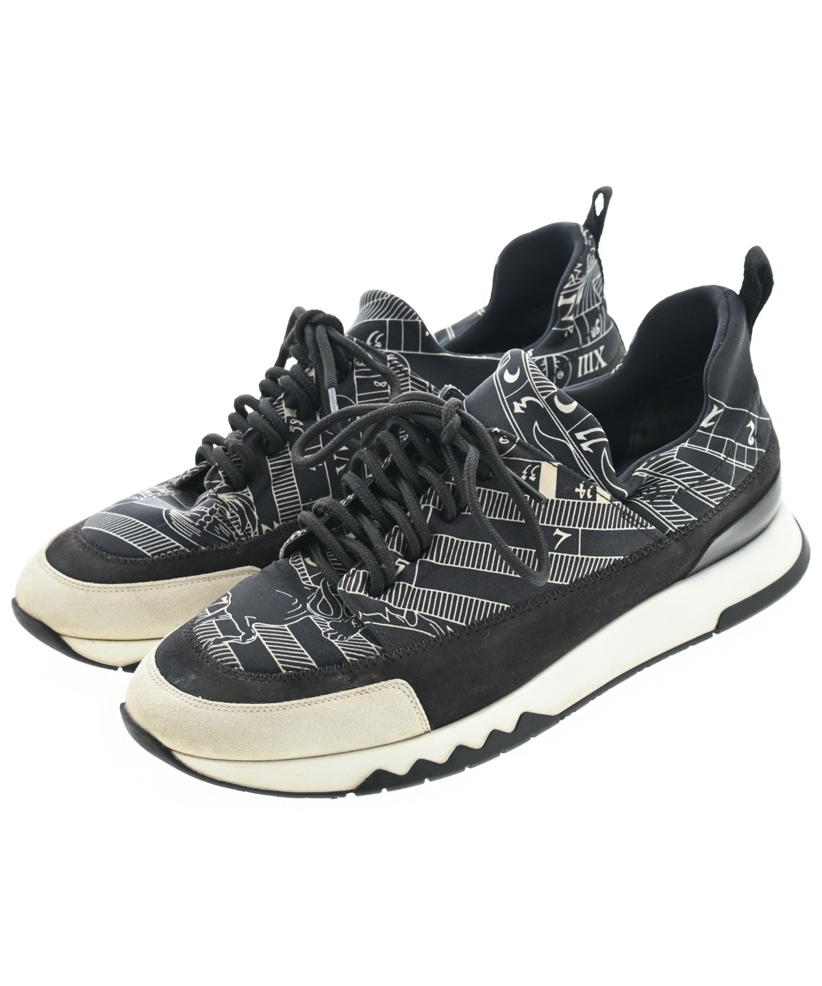 HERMES（エルメス）スニーカー 黒 サイズ:EU37(23.5cm位) レディース