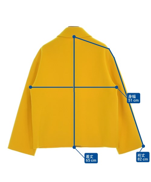 HERMES（エルメス）ジャケット 黄 サイズ:38(S位) レディース/2200651204095