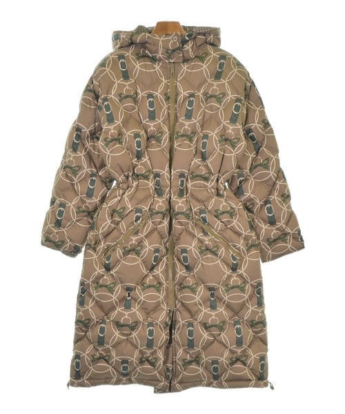 HERMES（エルメス）ダウンコート 茶 サイズ:32(XXS位) レディース/2200651292016