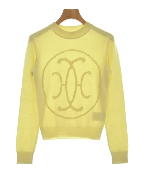 HERMES（エルメス）ニット・セーター 黄 サイズ:34(XXS位) レディース/2200651292023