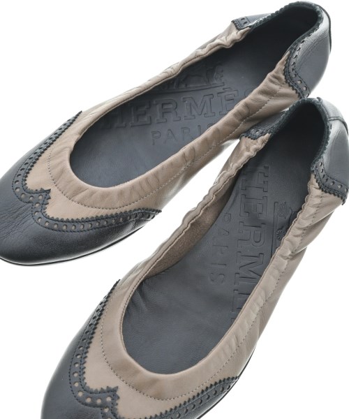 HERMES（エルメス）バレエシューズ/オペラシューズ 茶 サイズ:EU36(22.5cm位) レディース/2200651292153
