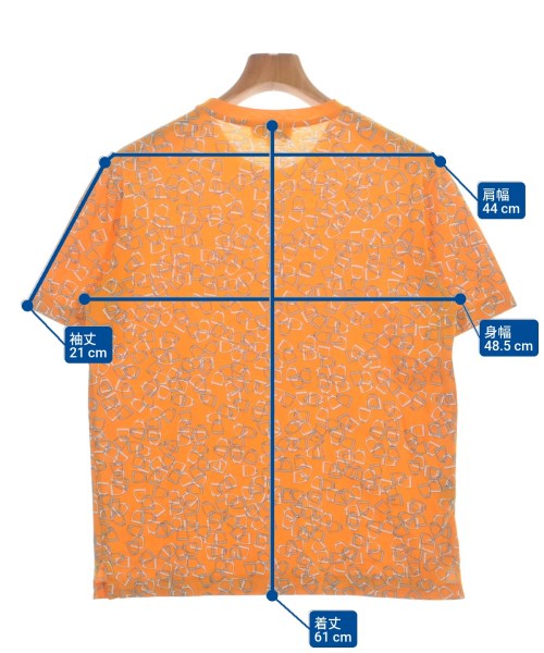 HERMES（エルメス）Tシャツ・カットソー オレンジ サイズ:S メンズ/2200651638012