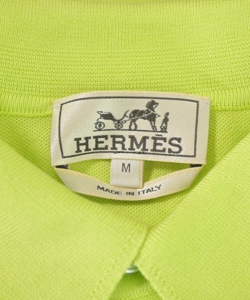 HERMES（エルメス）ポロシャツ 緑 サイズ:M メンズ/2200651638029