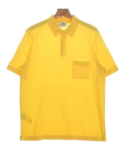 HERMES(エルメス)ポロシャツ 黄 サイズ:XL/2200651638036