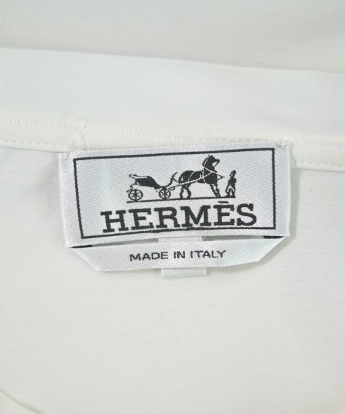 HERMES（エルメス）Tシャツ・カットソー 白 サイズ:M メンズ/2200651638043