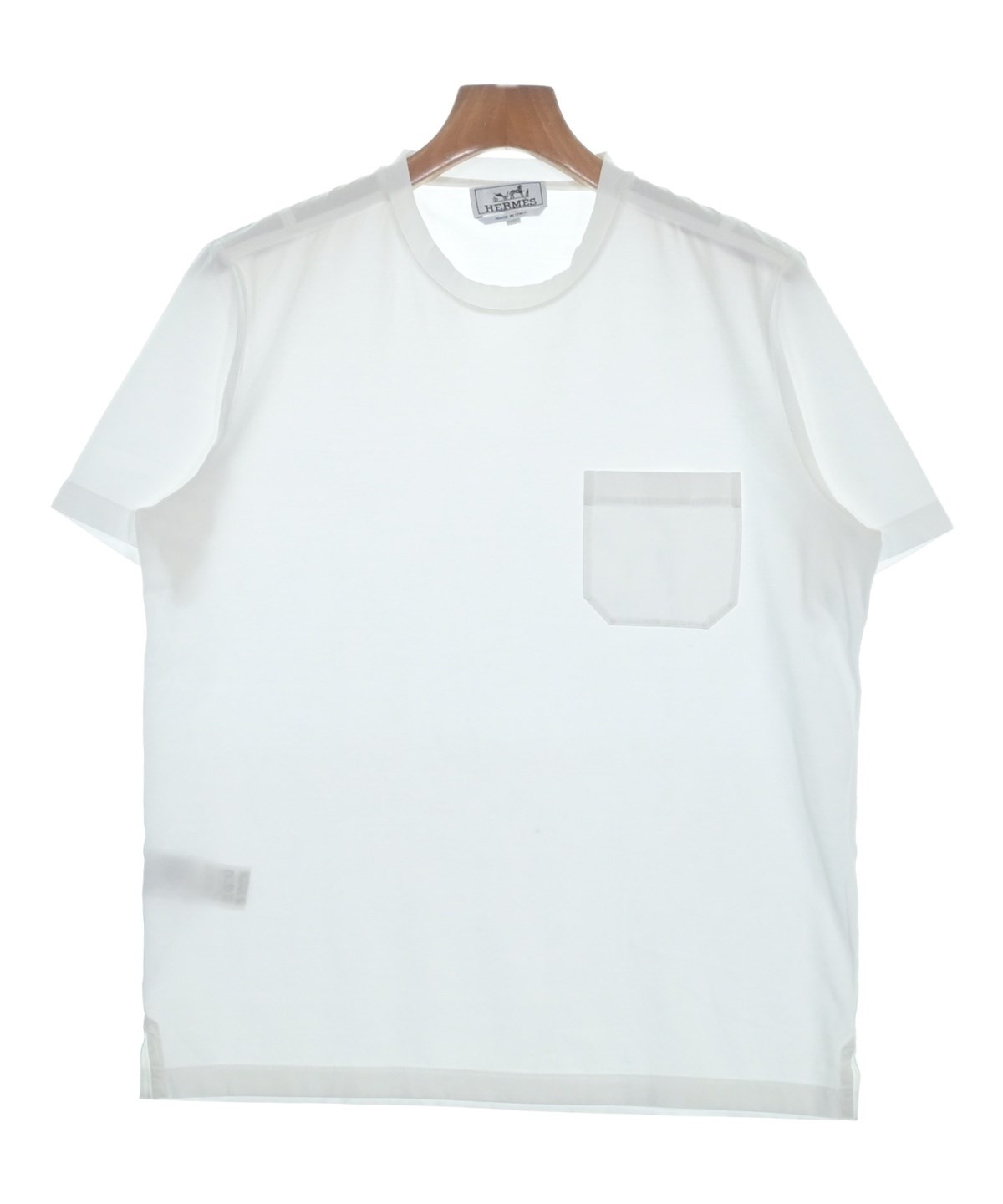 HERMES（エルメス）Tシャツ・カットソー 白 サイズ:M メンズ