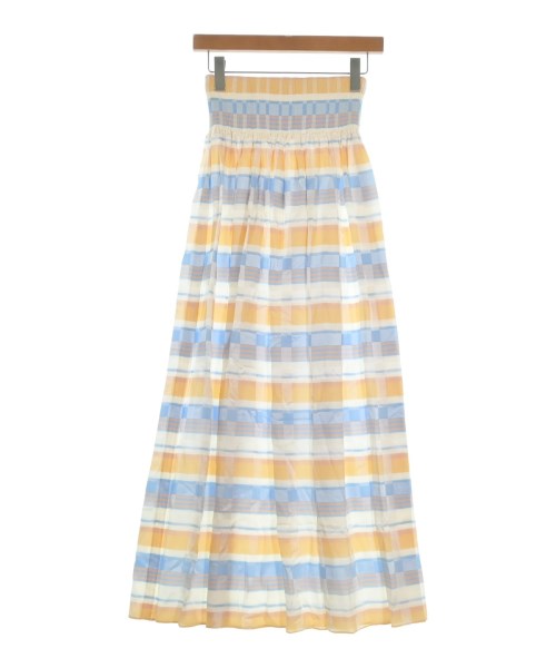 HERMES(エルメス)ロング・マキシ丈スカート 黄 サイズ:36(XS位)/2200651638074