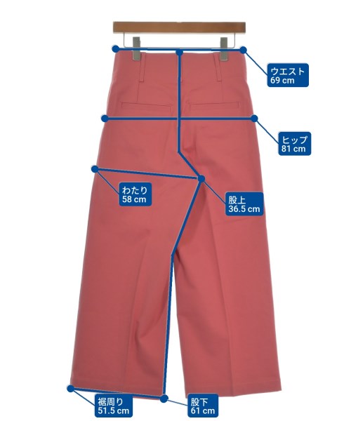 HERMES（エルメス）スラックス ピンク サイズ:36(XS位) レディース/2200651638081
