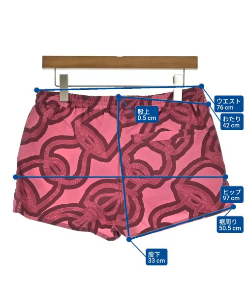 HERMES（エルメス）ショートパンツ ピンク サイズ:36(XS位) レディース/2200651638128