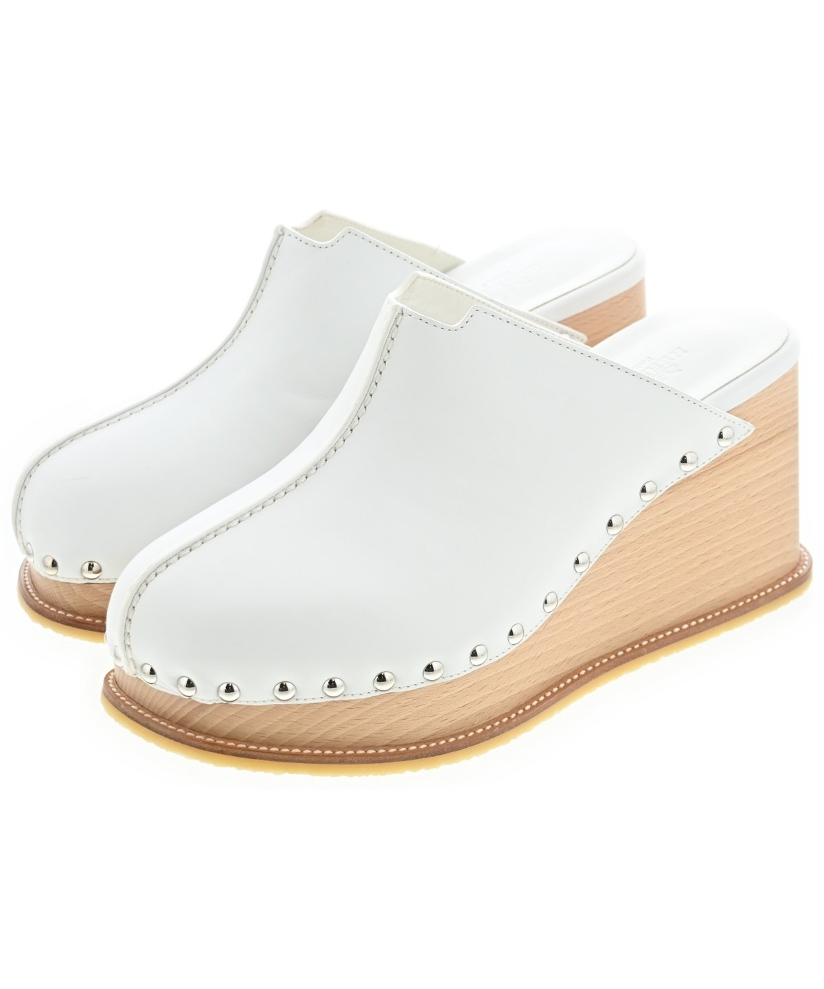 HERMES（エルメス）サンダル 白 サイズ:EU36(22.5cm位) レディース