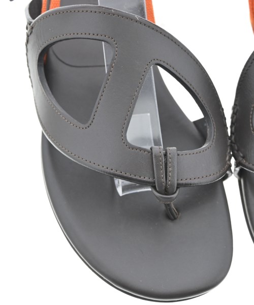 HERMES（エルメス）サンダル 茶 サイズ:EU36 1/2(23cm位) レディース/2200651731027