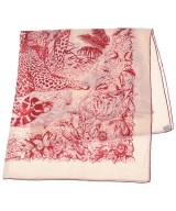 HERMES（エルメス）バンダナ・スカーフ 白 サイズ:140 レディース/2200651802048