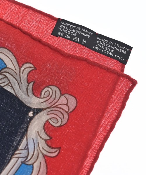 HERMES（エルメス）バンダナ・スカーフ 紺 サイズ:140 レディース/2200651802055