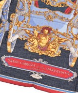 HERMES（エルメス）バンダナ・スカーフ 紺 サイズ:140 レディース/2200651802055