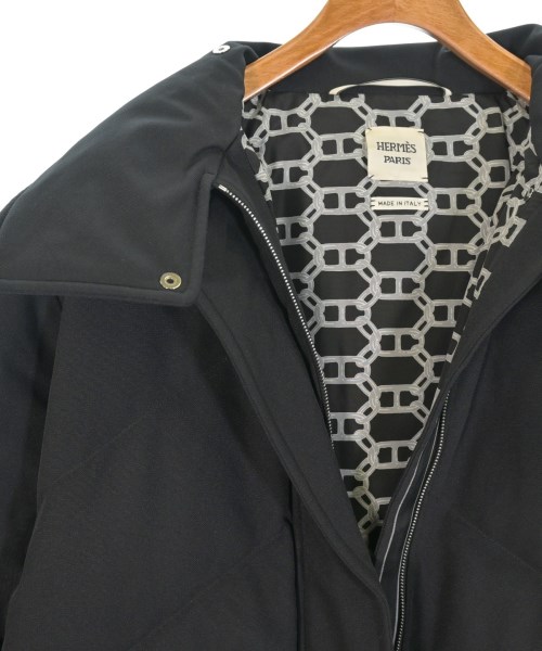 HERMES（エルメス）ダウンジャケット/ダウンベスト 黒 サイズ:34(XXS位) レディース/2200651840330