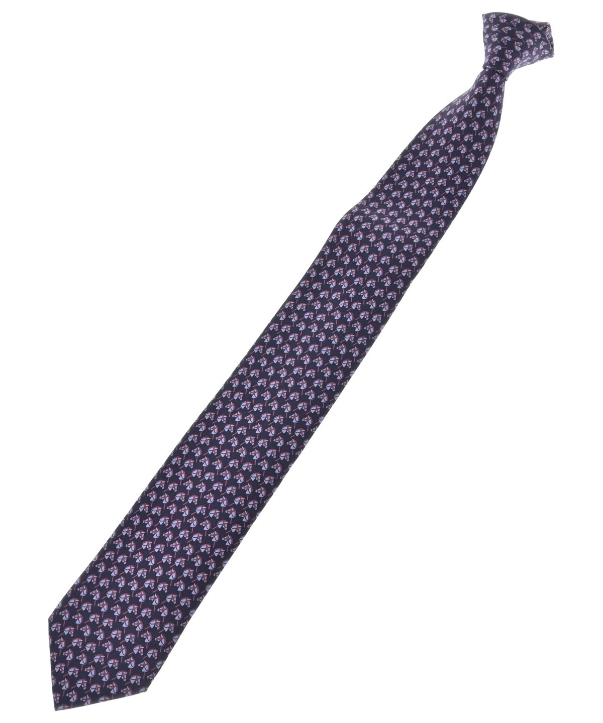 K*様 GU【値下げ】HERMES エルメス　ネクタイ HERMES（エルメス）ネクタイ 紺 サイズ:- メンズ/2200652154016