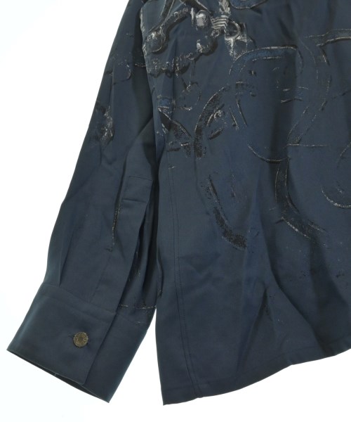 HERMES（エルメス）カジュアルシャツ 紺 サイズ:39(M位) メンズ/2200652524017