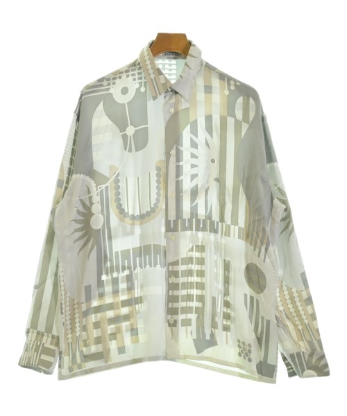 HERMES(エルメス)カジュアルシャツ グレー サイズ:39(M位)/2200652524024