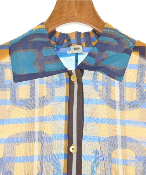 HERMES（エルメス）ブラウス オレンジ サイズ:38(S位) レディース/2200651951272