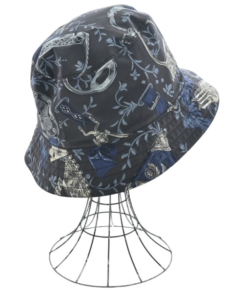 HERMES（エルメス）ハット 黒 サイズ:60 メンズ/2200652612158