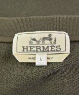 HERMES（エルメス）Tシャツ・カットソー 茶 サイズ:L メンズ/2200652625127