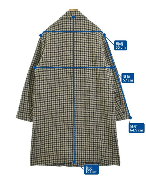 HERMES（エルメス）チェスターコート ベージュ サイズ:50(XL位) メンズ/2200652758016