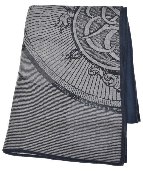 HERMES(エルメス)ストール 紺 サイズ:-/2200653047034