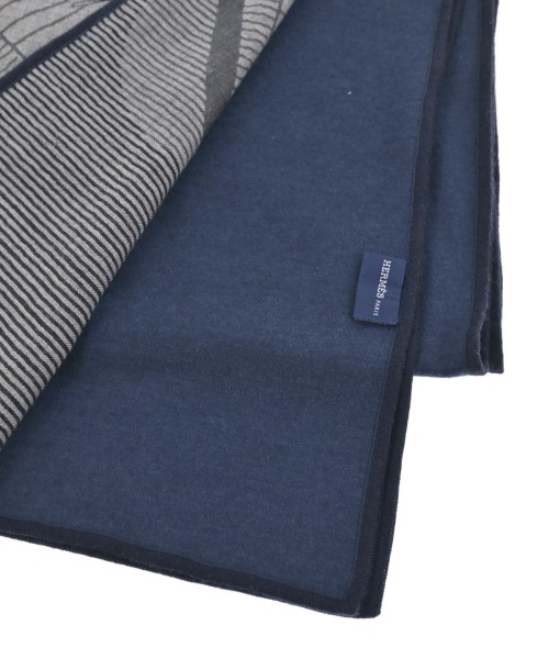 HERMES（エルメス）ストール 紺 サイズ:- レディース/2200653047034