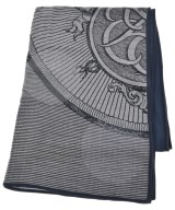 HERMES（エルメス）ストール 紺 サイズ:- レディース/2200653047034